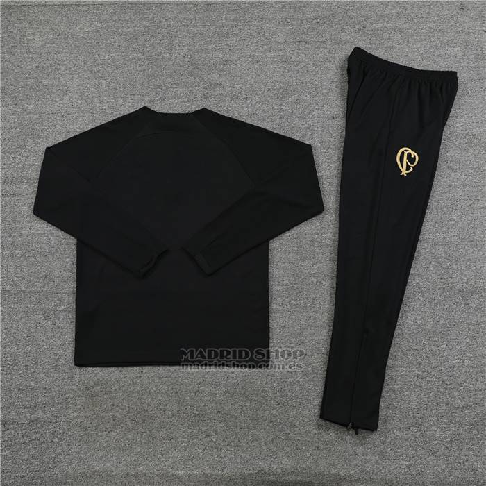Chandal de Sudadera del Corinthians Nino 2023-2024 Negro